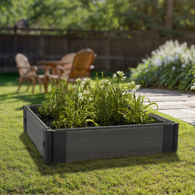 Composite Raised Garden Bed Kit Composite Raised Garden Bed Kit